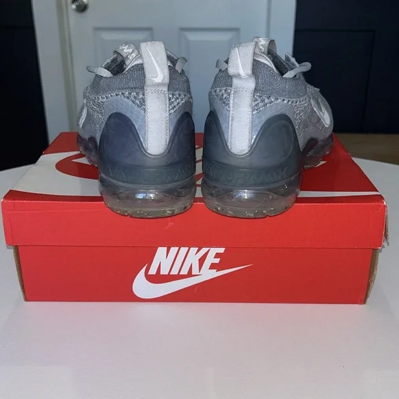 Nike Air VaporMax 2021 FK “Armory Blue Smoke Grey” Men’s Size 10 - Picture 5 of 9